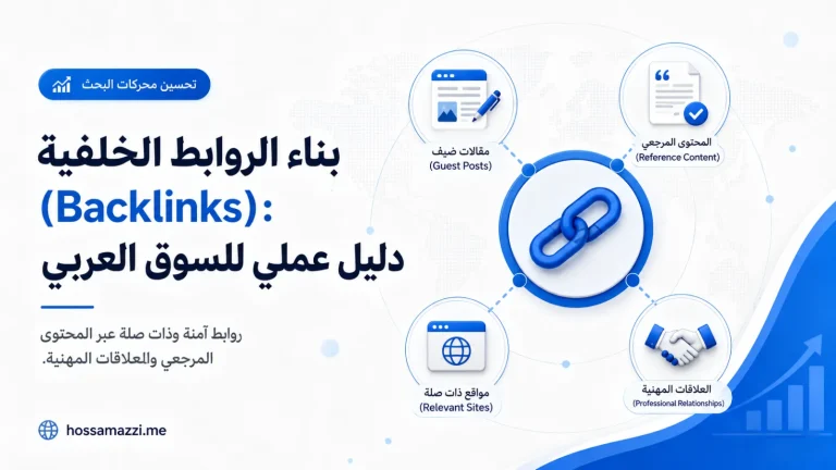 بناء الروابط الخلفية (Backlinks): دليل عملي للسوق العربي