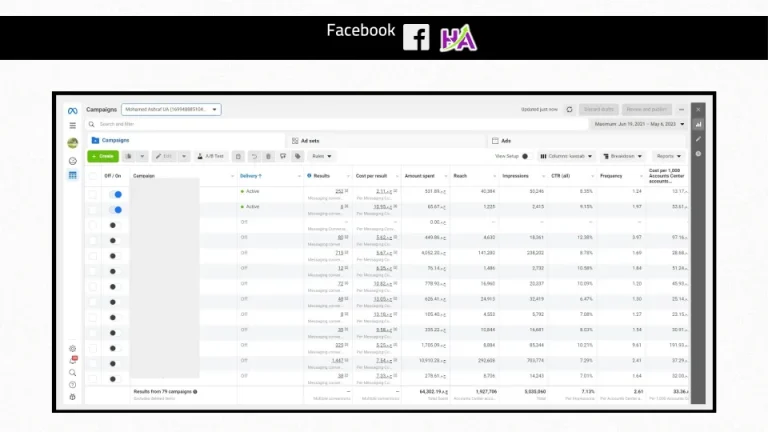 Advertising campaign results