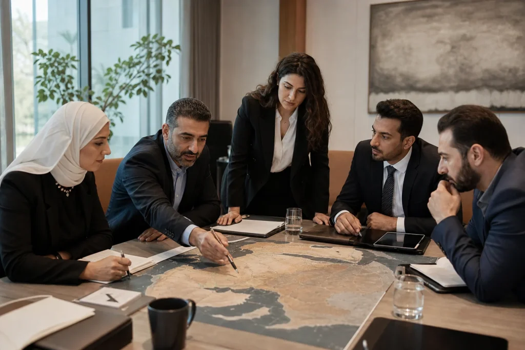 استراتيجية تسويق لشركة أردنية تريد التوسع إلى الخليج